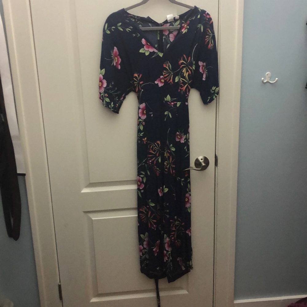 Gap floral jumpsuit! Worn once!